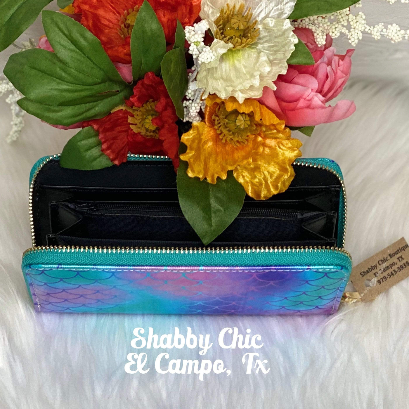 Mermazing Wallet Shabby Chic Boutique and Tanning Salon