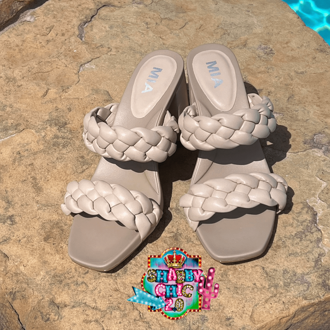MIA Braided Bei Burnap Sandals Shabby Chic Boutique and Tanning Salon