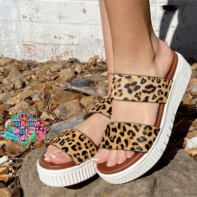 MIA Lexi Leopard Sandals Shabby Chic Boutique and Tanning Salon