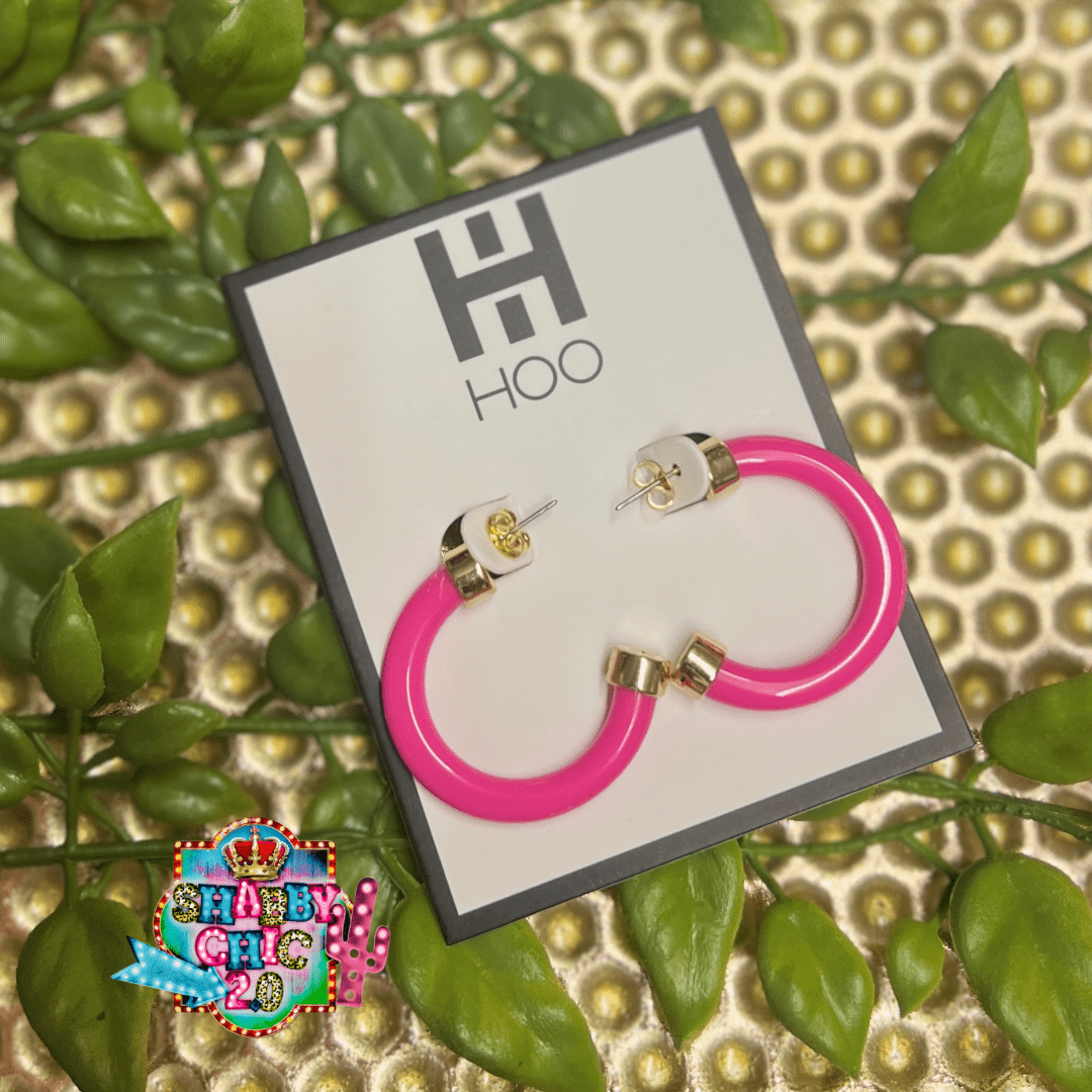 Mini Hoo Hoops Earrings Shabby Chic Boutique and Tanning Salon