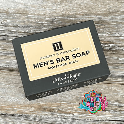 Mixologie Men’s Bar Soap Shabby Chic Boutique and Tanning Salon MEN'S II (MODERN & MASCULINE) SCENT