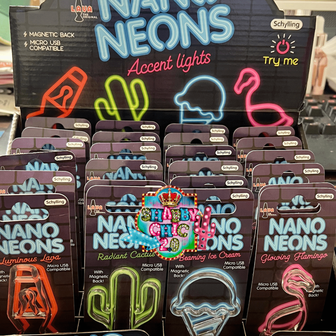 Nano Neons Accent Lights Shabby Chic Boutique and Tanning Salon