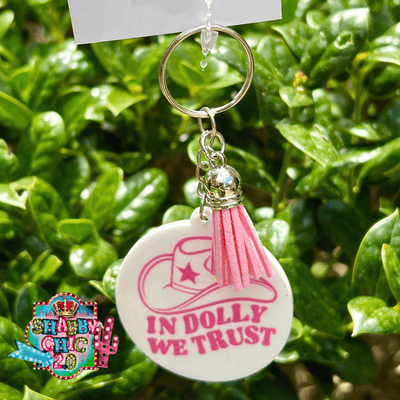 Pardon We Trust Keyrings Shabby Chic Boutique and Tanning Salon