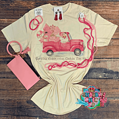 Pink Santa Tee Shabby Chic Boutique and Tanning Salon