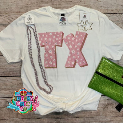 Pink TX Tee Shabby Chic Boutique and Tanning Salon