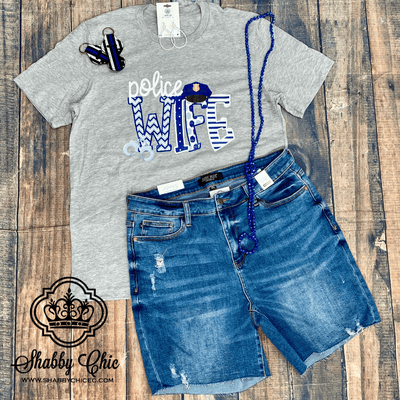 Police Wife Tee Shabby Chic Boutique and Tanning Salon