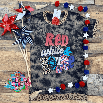 Red, White, and Boujee Tee Shabby Chic Boutique and Tanning Salon