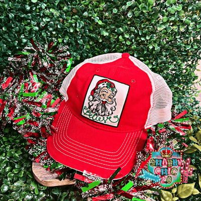 Santa Believe Cap Shabby Chic Boutique and Tanning Salon