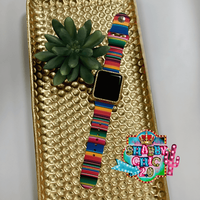 Serape Print Watchbands Shabby Chic Boutique and Tanning Salon