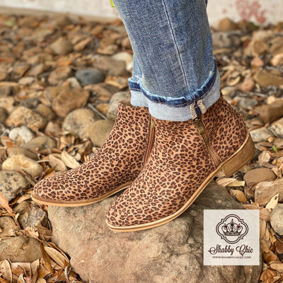 Small Leopard Neal Booties Shabby Chic Boutique and Tanning Salon