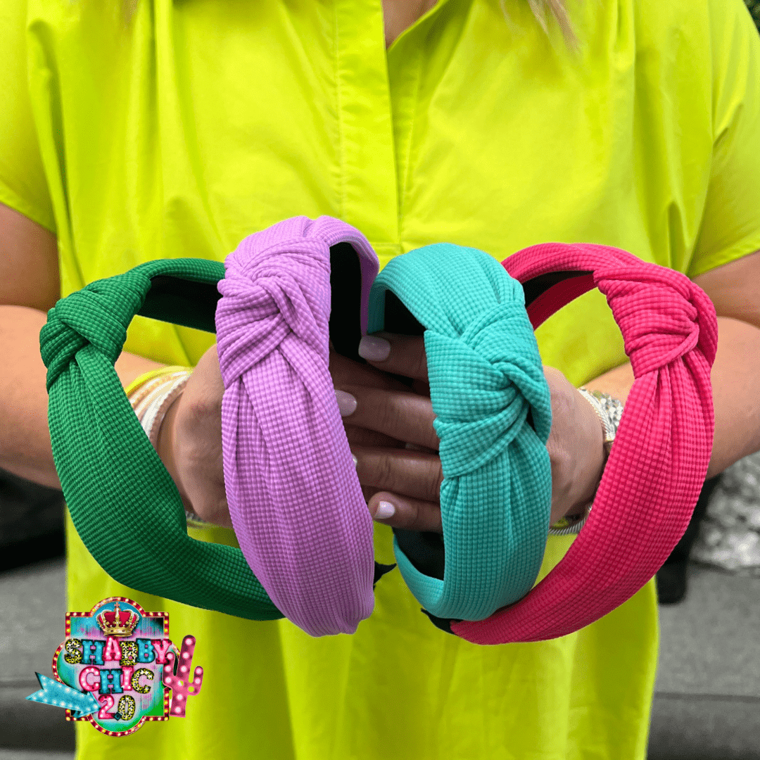 Solid Color Headbands Shabby Chic Boutique and Tanning Salon