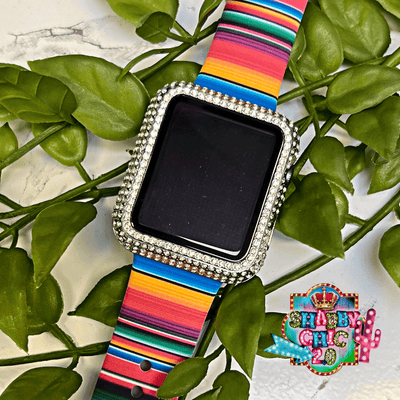 Solid Crystal Watch Case - 38mm Shabby Chic Boutique and Tanning Salon Gold