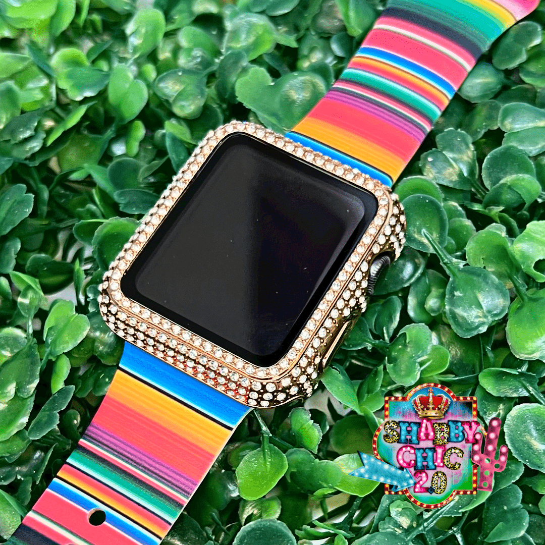 Solid Crystal Watch Case - 42mm Shabby Chic Boutique and Tanning Salon