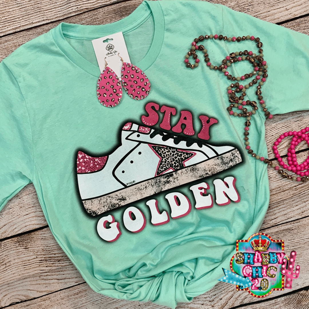 Stay Golden Tee Shabby Chic Boutique and Tanning Salon