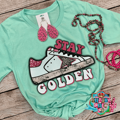 Stay Golden Tee Shabby Chic Boutique and Tanning Salon