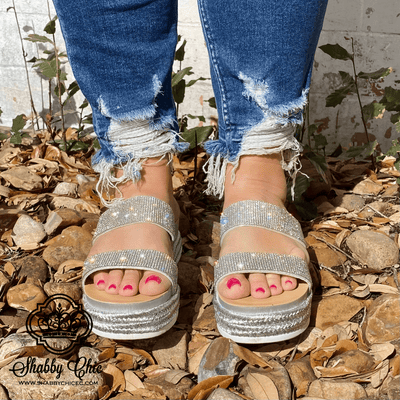 Strapless Silver Lakota Sandals Shabby Chic Boutique and Tanning Salon