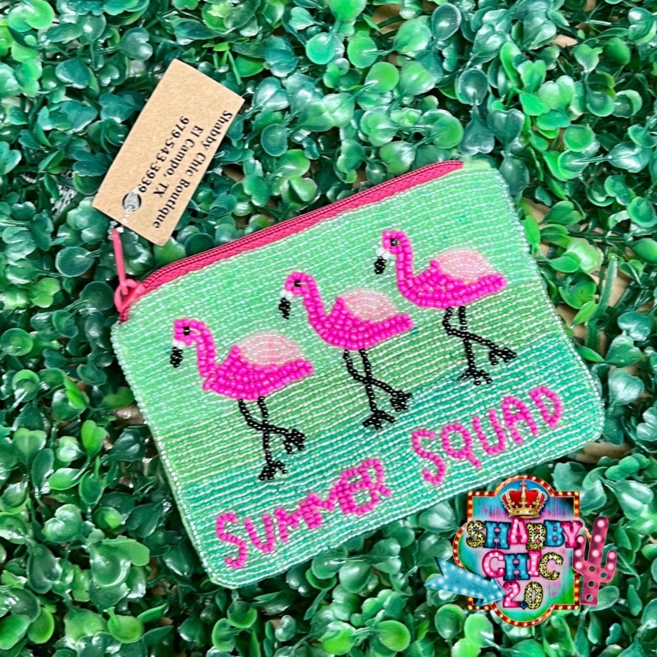 Summer Squad Beaded Bag Shabby Chic Boutique and Tanning Salon