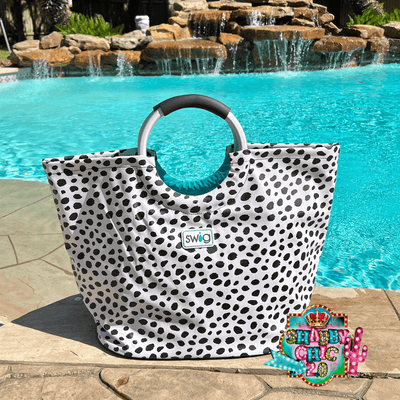 Swig Spot On Loopi Tote Bag Cooler Shabby Chic Boutique and Tanning Salon