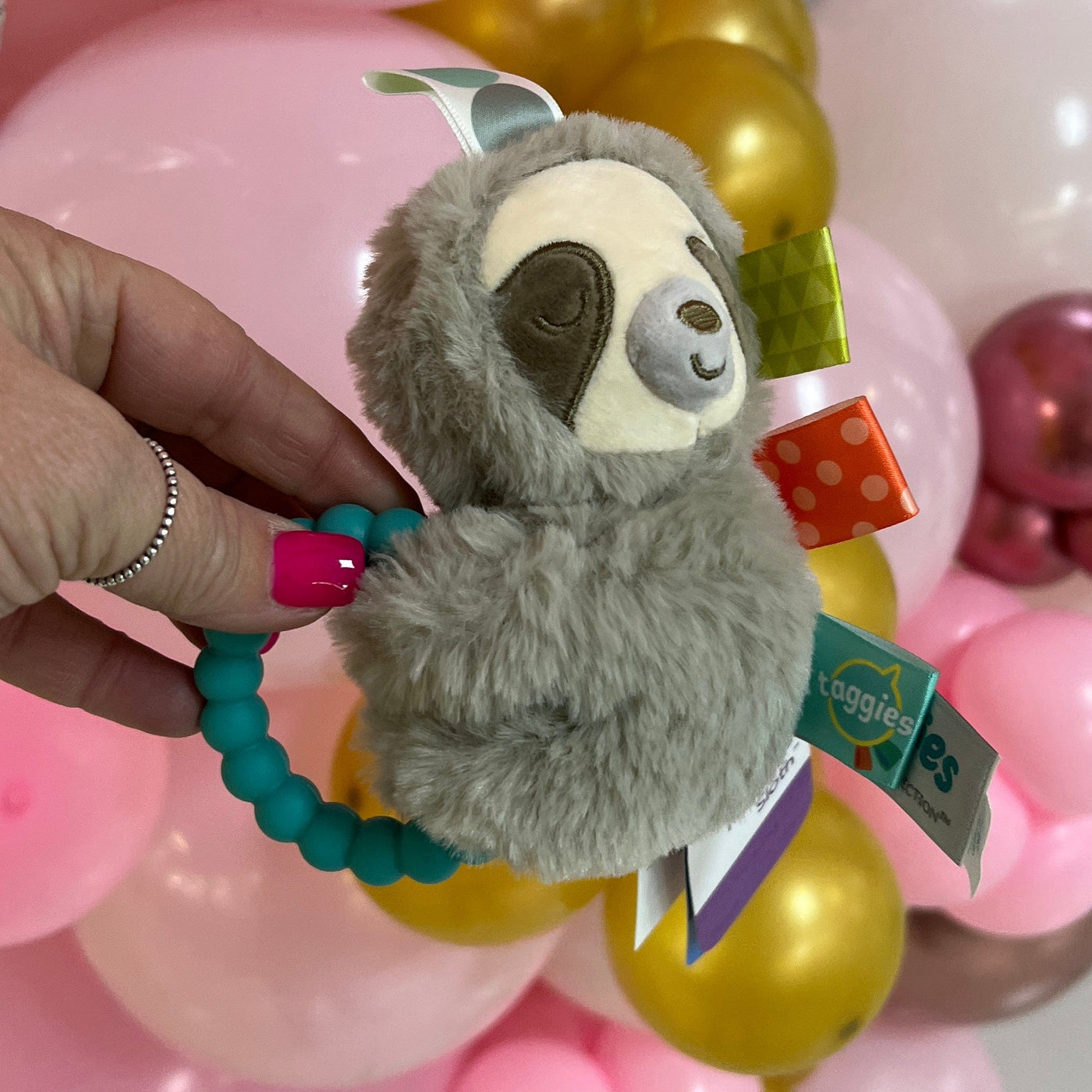Taggies Molasses Sloth Rattle - Children's Shabby Chic Boutique and Tanning Salon