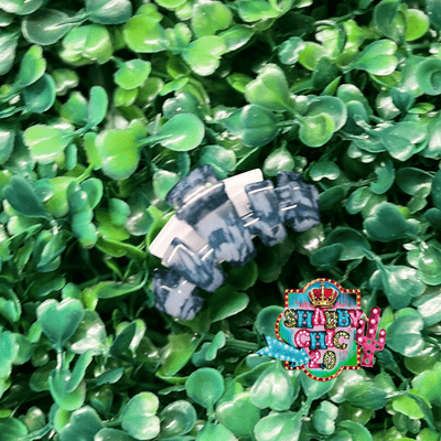 Teleties Hair Clips - Tiny Shabby Chic Boutique and Tanning Salon Tiny Blue Ripple