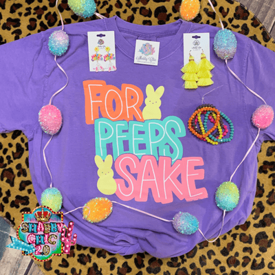 Texas True Threads For Peeps Sake Tee Shabby Chic Boutique and Tanning Salon
