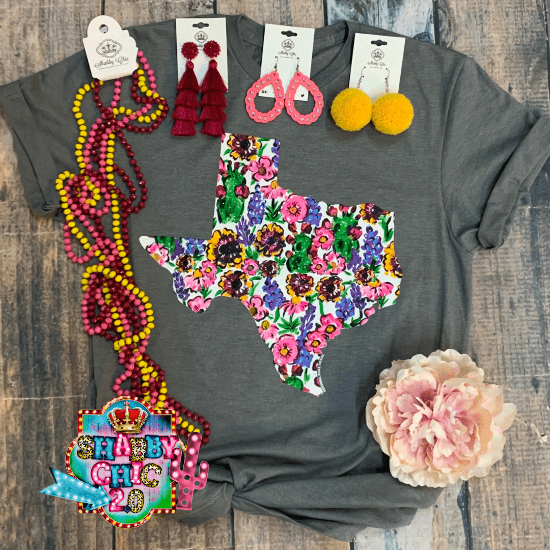 Texas Wildflower Tee Shabby Chic Boutique and Tanning Salon