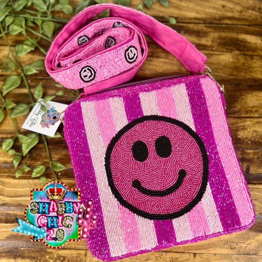 The Happy One Beaded Bag Shabby Chic Boutique and Tanning Salon