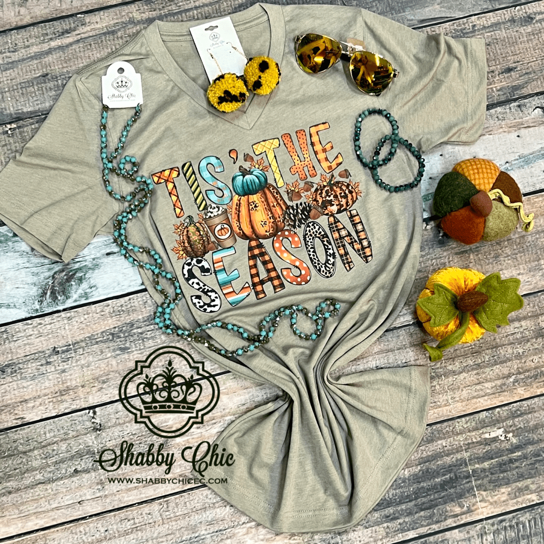 Tis The Pumpkin Season Tee Shabby Chic Boutique and Tanning Salon
