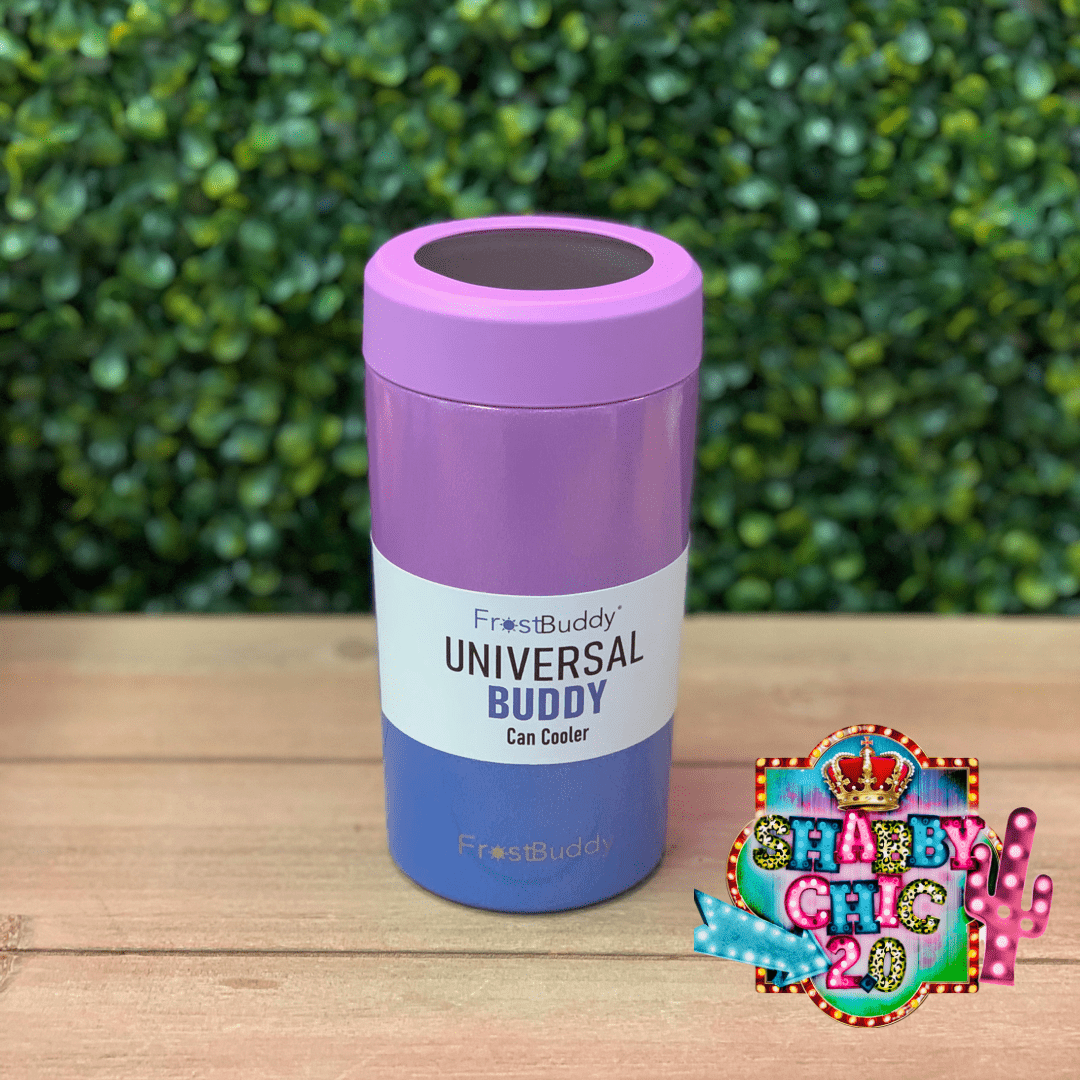 Frost Buddy​ Universal 2.0 Insulated Cotton Candy Glitter Can Cooler