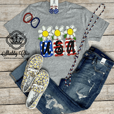 USA Daisy Tee Shabby Chic Boutique and Tanning Salon
