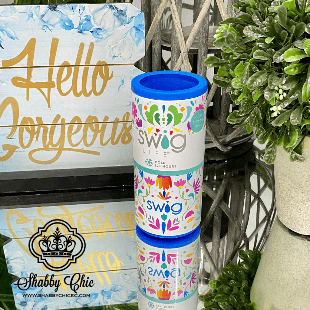 Swig Viva Fiesta Skinny Can Cooler