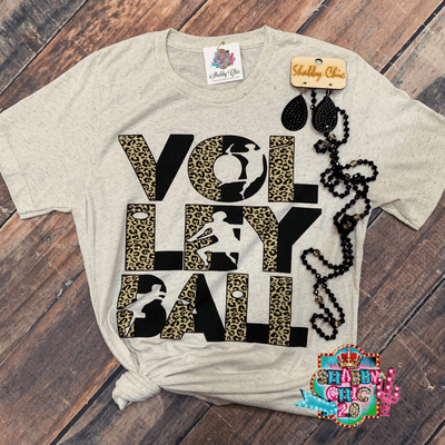 Volleyball Tee Shabby Chic Boutique and Tanning Salon