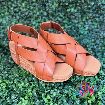 Yellowbox Cavalli Wedge Sandals - Almond Shabby Chic Boutique and Tanning Salon