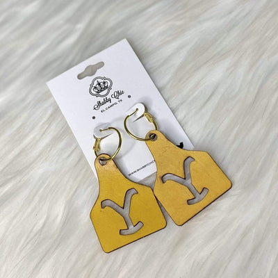 Yellowstone Earrings Shabby Chic Boutique and Tanning Salon