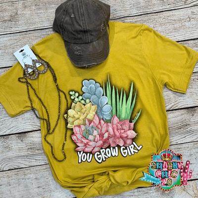 You Grow Girl Tee Shabby Chic Boutique and Tanning Salon
